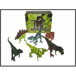 Dinozaury z dźwiękiem 6-rodzajów 26cm